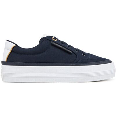 Tommy Hilfiger Sneakers Essential Vulc Textile Sneaker FW0FW08323 Dunkelblau 37 female Tommy Hilfiger Sneakers Essential Vulc Textile Sneaker FW0FW08323 Dunkelblau 37 female