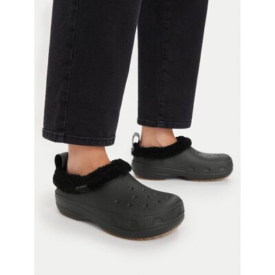 Crocs Pantoletten Classic Lined Shorty 211380 Schwarz 37_38 female Crocs Pantoletten Classic Lined Shorty 211380 Schwarz 37_38 female
