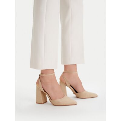 DeeZee Pumps CEO-CD25-039-1 Beige 37 female DeeZee Pumps CEO-CD25-039-1 Beige 37 female