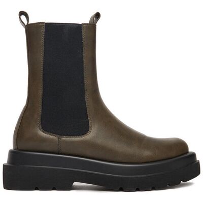 DeeZee Klassische Stiefeletten 7223-1-OLIVE Grün 36 female DeeZee Klassische Stiefeletten 7223-1-OLIVE Grün 36 female