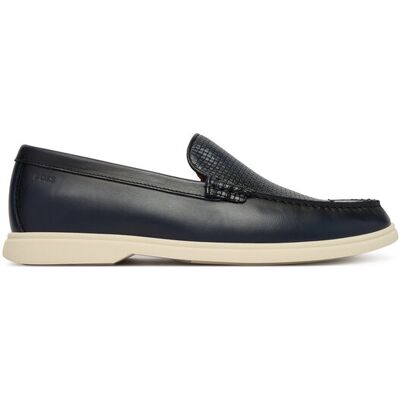 BOSS Slipper Sienne 50563129 Dunkelblau 40 male BOSS Slipper Sienne 50563129 Dunkelblau 40 male