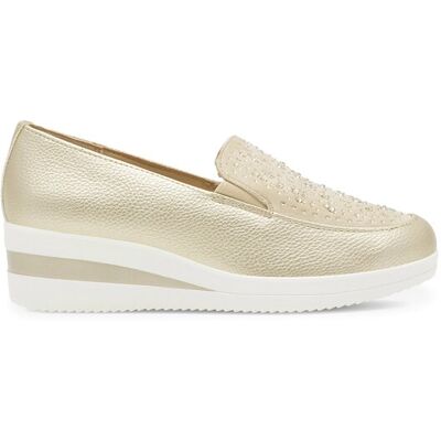 Clara Barson Halbschuhe WYL1711-29 Goldfarben 39 female Clara Barson Halbschuhe WYL1711-29 Goldfarben 39 female