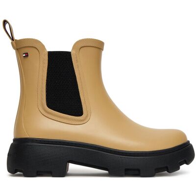 Tommy Hilfiger Gummistiefel Rubber Flag Cleated FW0FW08637 Braun 37 female Tommy Hilfiger Gummistiefel Rubber Flag Cleated FW0FW08637 Braun 37 female