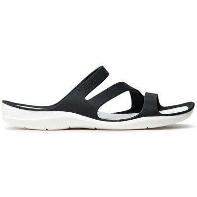 Crocs Pantoletten Swiftwater Sandal W 203998 Schwarz 34_5 female Crocs Pantoletten Swiftwater Sandal W 203998 Schwarz 34_5 female