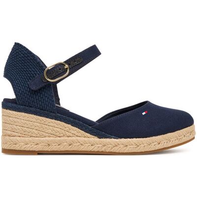 Tommy Hilfiger Espadrilles Mid Wedge Espad Closed Toe FW0FW09233 Dunkelblau 38 female Tommy Hilfiger Espadrilles Mid Wedge Espad Closed Toe FW0FW09233 Dunkelblau 38 female