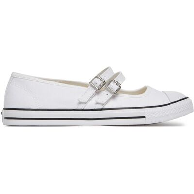 Converse Ballerinas Chuck Taylor All Star Dainty Mary Jane A11552C Weiß 38 female Converse Ballerinas Chuck Taylor All Star Dainty Mary Jane A11552C Weiß 38 female