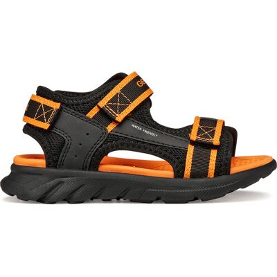 Geox Sandalen J Sandal Airadyum Bo J45F1B 014ME C0038 S Schwarz 35 male Geox Sandalen J Sandal Airadyum Bo J45F1B 014ME C0038 S Schwarz 35 male