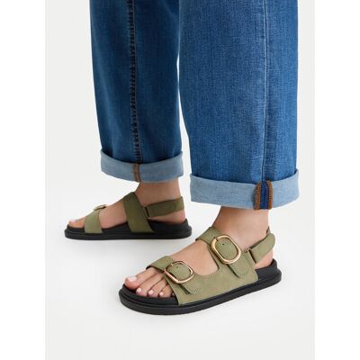 JENNY Sandalen CEO-LB-P1694-YLD Khakifarben 41 female JENNY Sandalen CEO-LB-P1694-YLD Khakifarben 41 female