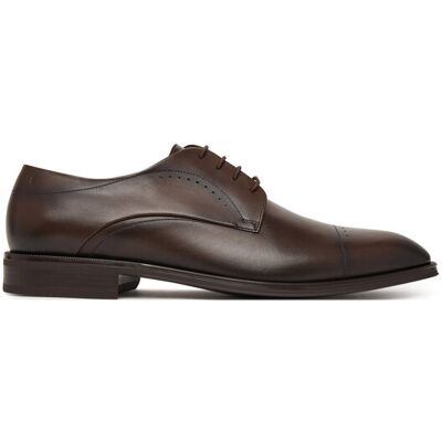 BOSS Halbschuhe Derrek 50565633 Dunkelbraun 44 male BOSS Halbschuhe Derrek 50565633 Dunkelbraun 44 male