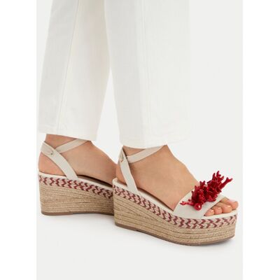 Liu Jo Espadrilles Bali 02 SA6085 T6948 Creme 39 female Liu Jo Espadrilles Bali 02 SA6085 T6948 Creme 39 female