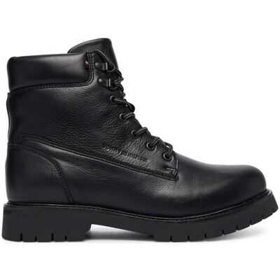 Tommy Hilfiger Schnürstiefeletten Flex Th Outdoor Rs FM0FM05600 Schwarz 44 male Tommy Hilfiger Schnürstiefeletten Flex Th Outdoor Rs FM0FM05600 Schwarz 44 male