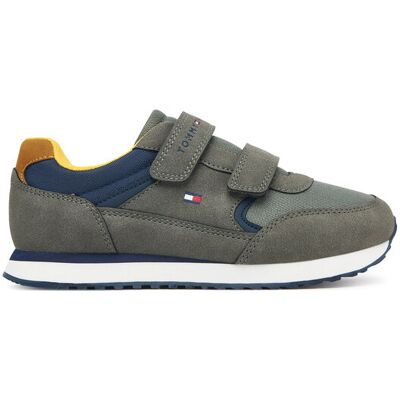 Tommy Hilfiger Sneakers Low Cut Velcro Sneaker T1X9-35253-1960 S Grün 30 male Tommy Hilfiger Sneakers Low Cut Velcro Sneaker T1X9-35253-1960 S Grün 30 male