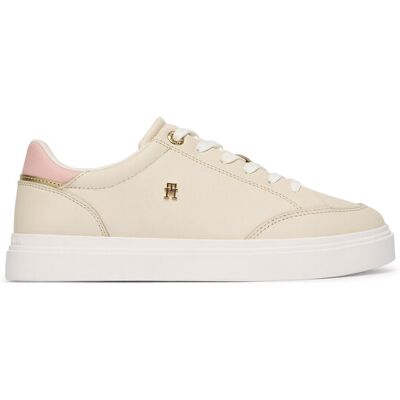 Tommy Hilfiger Sneakers Th Chic Cupsole FW0FW09106 Écru 40 female Tommy Hilfiger Sneakers Th Chic Cupsole FW0FW09106 Écru 40 female