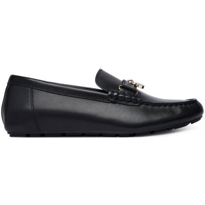 Tommy Hilfiger Mokassins Enamel Charm Leather FW0FW09532 Schwarz 41 female Tommy Hilfiger Mokassins Enamel Charm Leather FW0FW09532 Schwarz 41 female