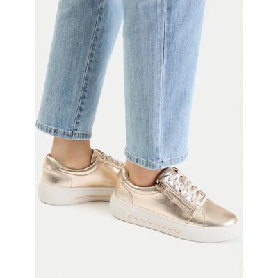 Clarks Sneakers Hollyrose Zip 26185916 Goldfarben 37 female Clarks Sneakers Hollyrose Zip 26185916 Goldfarben 37 female