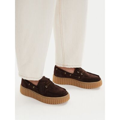 Clarks Halbschuhe Torhill Boat 26186647 Braun 39 female Clarks Halbschuhe Torhill Boat 26186647 Braun 39 female