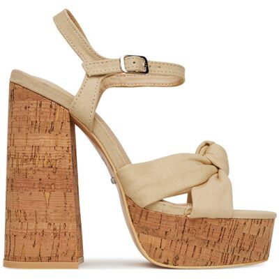 DeeZee Sandalen WX2015-S-3RM Beige 39 female DeeZee Sandalen WX2015-S-3RM Beige 39 female