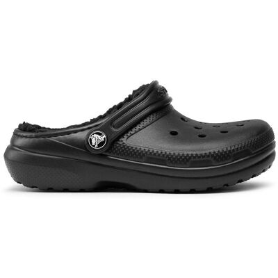 Crocs Pantoletten Classic Lined Clog K 207010 Schwarz 32_5 unisex Crocs Pantoletten Classic Lined Clog K 207010 Schwarz 32_5 unisex
