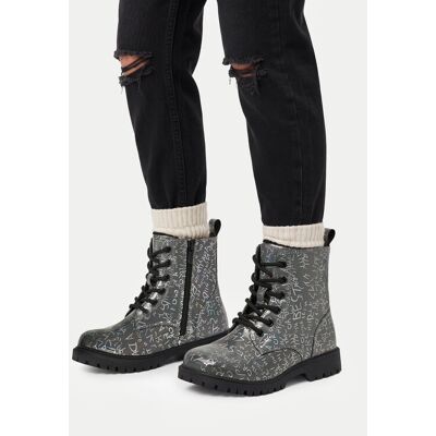 DeeZee Schnürschuhe CEO-CM250228-8 Grau 33 female DeeZee Schnürschuhe CEO-CM250228-8 Grau 33 female