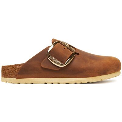 Birkenstock Pantoletten Boston Big Buckle Hex 1030446 Braun 38 female Birkenstock Pantoletten Boston Big Buckle Hex 1030446 Braun 38 female