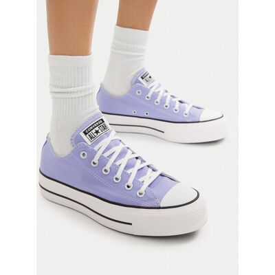 Converse Sneakers aus Stoff Chuck Taylor All Star Lift Platform A16105C Violett 38 female Converse Sneakers aus Stoff Chuck Taylor All Star Lift Platform A16105C Violett 38 female
