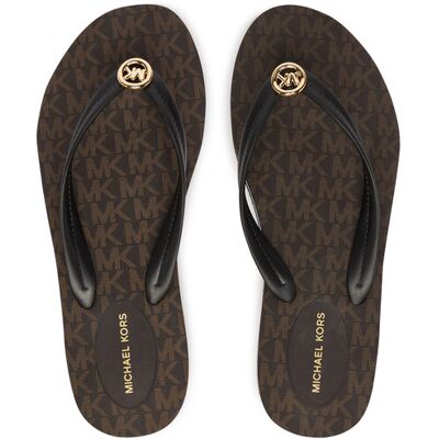 MICHAEL Michael Kors Zehentrenner Posie Flip Flop 40S6PSFA2Q Braun 36 female MICHAEL Michael Kors Zehentrenner Posie Flip Flop 40S6PSFA2Q Braun 36 female