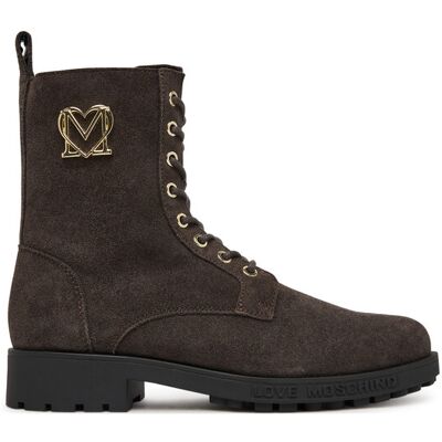 LOVE MOSCHINO Schnürschuhe JA24254G0NIG0313 Braun 35 female LOVE MOSCHINO Schnürschuhe JA24254G0NIG0313 Braun 35 female