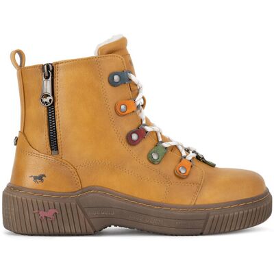 Mustang Schnürschuhe 1436-601 Gelb 39 female Mustang Schnürschuhe 1436-601 Gelb 39 female