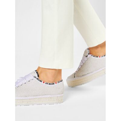 LOVE MOSCHINO Espadrilles JA10383G0AJL010A Beige 37 female LOVE MOSCHINO Espadrilles JA10383G0AJL010A Beige 37 female