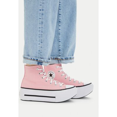 Converse Sneakers aus Stoff Chuck Taylor All Star Lift Double Stack A15012C Rosa 38 female Converse Sneakers aus Stoff Chuck Taylor All Star Lift Double Stack A15012C Rosa 38 female