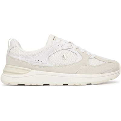 Tommy Hilfiger Sneakers Th Mix Material Runner FW0FW09306 Weiß 40 female Tommy Hilfiger Sneakers Th Mix Material Runner FW0FW09306 Weiß 40 female