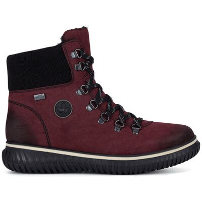 Rieker Schnürschuhe 74247-35 Dunkelrot 36 female Rieker Schnürschuhe 74247-35 Dunkelrot 36 female