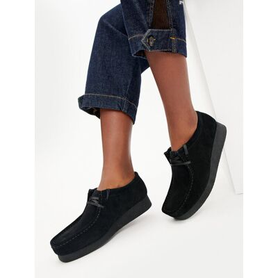 Clarks Halbschuhe Wallabee Evo Sh 26174746 Schwarz 36 female Clarks Halbschuhe Wallabee Evo Sh 26174746 Schwarz 36 female
