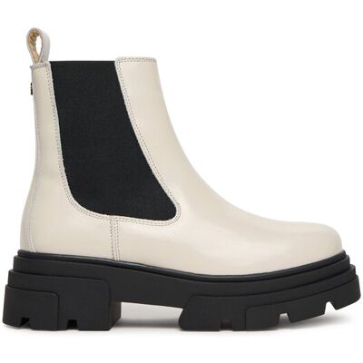 Tommy Hilfiger Klassische Stiefeletten Shiny FW0FW09042 Beige 36 female Tommy Hilfiger Klassische Stiefeletten Shiny FW0FW09042 Beige 36 female