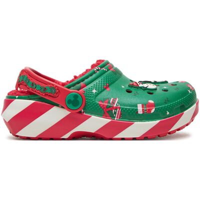 Crocs Pantoletten Classic Mickey Xmass Lined Clog K 210814 Grün 28_5 unisex Crocs Pantoletten Classic Mickey Xmass Lined Clog K 210814 Grün 28_5 unisex