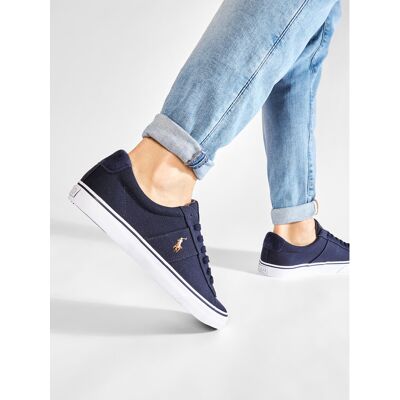 Polo Ralph Lauren Sneakers aus Stoff Sayer 816749369002 Dunkelblau 37 male Polo Ralph Lauren Sneakers aus Stoff Sayer 816749369002 Dunkelblau 37 male