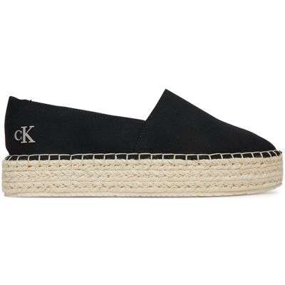 Calvin Klein Jeans Espadrilles Flatform Esdparille Mg/Hdw YW0YW01737 Schwarz 38 female Calvin Klein Jeans Espadrilles Flatform Esdparille Mg/Hdw YW0YW01737 Schwarz 38 female