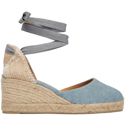 Castañer Espadrilles Carina 21644 Hellblau 38 female Castañer Espadrilles Carina 21644 Hellblau 38 female