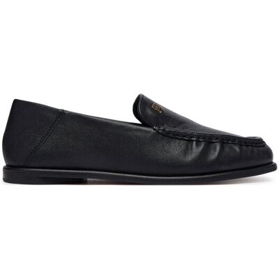 Tommy Hilfiger Slipper Leather Ruched Toe Loafers FW0FW09250 Schwarz 39 female Tommy Hilfiger Slipper Leather Ruched Toe Loafers FW0FW09250 Schwarz 39 female