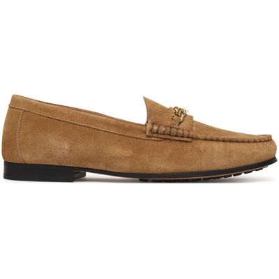 Tommy Hilfiger Mokassins Th Chain Suede Loafer FW0FW09327 Braun 39 female Tommy Hilfiger Mokassins Th Chain Suede Loafer FW0FW09327 Braun 39 female