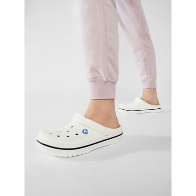 Crocs Pantoletten Crocband 11016 Weiß 43_44 unisex Crocs Pantoletten Crocband 11016 Weiß 43_44 unisex