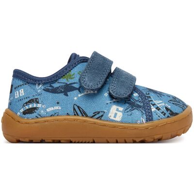 Froddo Hausschuhe Barefoot Canvas G1700440-6 M Blau 24 male Froddo Hausschuhe Barefoot Canvas G1700440-6 M Blau 24 male