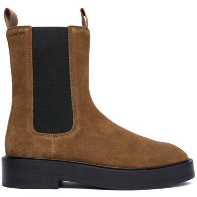 Calvin Klein Klassische Stiefeletten YW0YW01969 Beige 38 female Calvin Klein Klassische Stiefeletten YW0YW01969 Beige 38 female