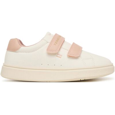 Tommy Hilfiger Sneakers Low Cut Velcro Sneaker T1A9-35063-1355 S Creme 31 female Tommy Hilfiger Sneakers Low Cut Velcro Sneaker T1A9-35063-1355 S Creme 31 female