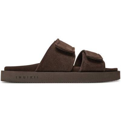 Inuikii Pantoletten Suede Double Band 50102-510 Braun 45 male Inuikii Pantoletten Suede Double Band 50102-510 Braun 45 male