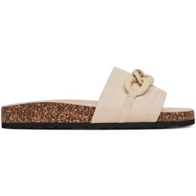 DeeZee Pantoletten S113 Beige 36 female DeeZee Pantoletten S113 Beige 36 female