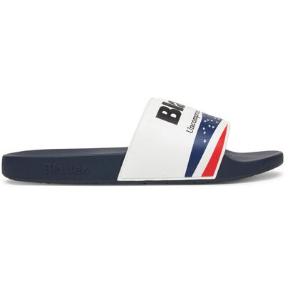 Blauer Pantoletten S6JASPER01/USA Weiß 40 male Blauer Pantoletten S6JASPER01/USA Weiß 40 male