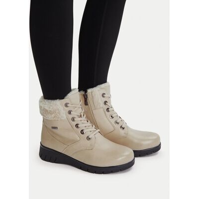 Caprice Schnürschuhe 9-26209-43 Écru 36 female Caprice Schnürschuhe 9-26209-43 Écru 36 female