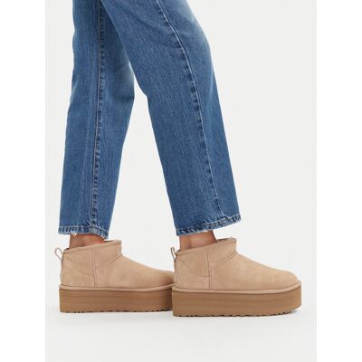 Ugg Schneeschuhe Classic Ultra Mini Platform 1135092 Beige 37 female Ugg Schneeschuhe Classic Ultra Mini Platform 1135092 Beige 37 female