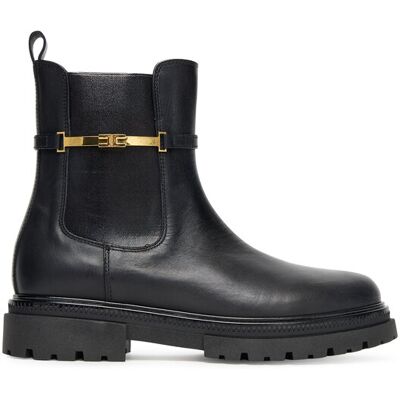 Elisabetta Franchi Stiefeletten Chelsea Bot F4A5-E0441-1251 D Schwarz 36 female Elisabetta Franchi Stiefeletten Chelsea Bot F4A5-E0441-1251 D Schwarz 36 female